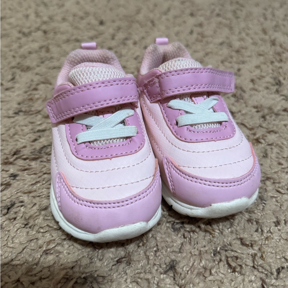 Carter's Pink and White Kids Sneakers